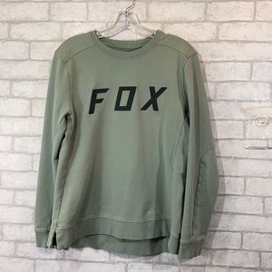 Fox racing crew neck sweatshirt size Large